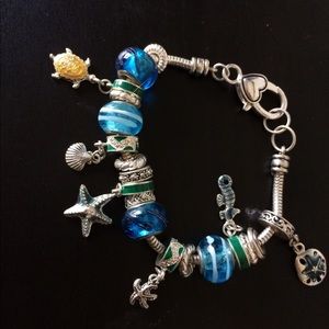 Sea Theme Charm Bracelet